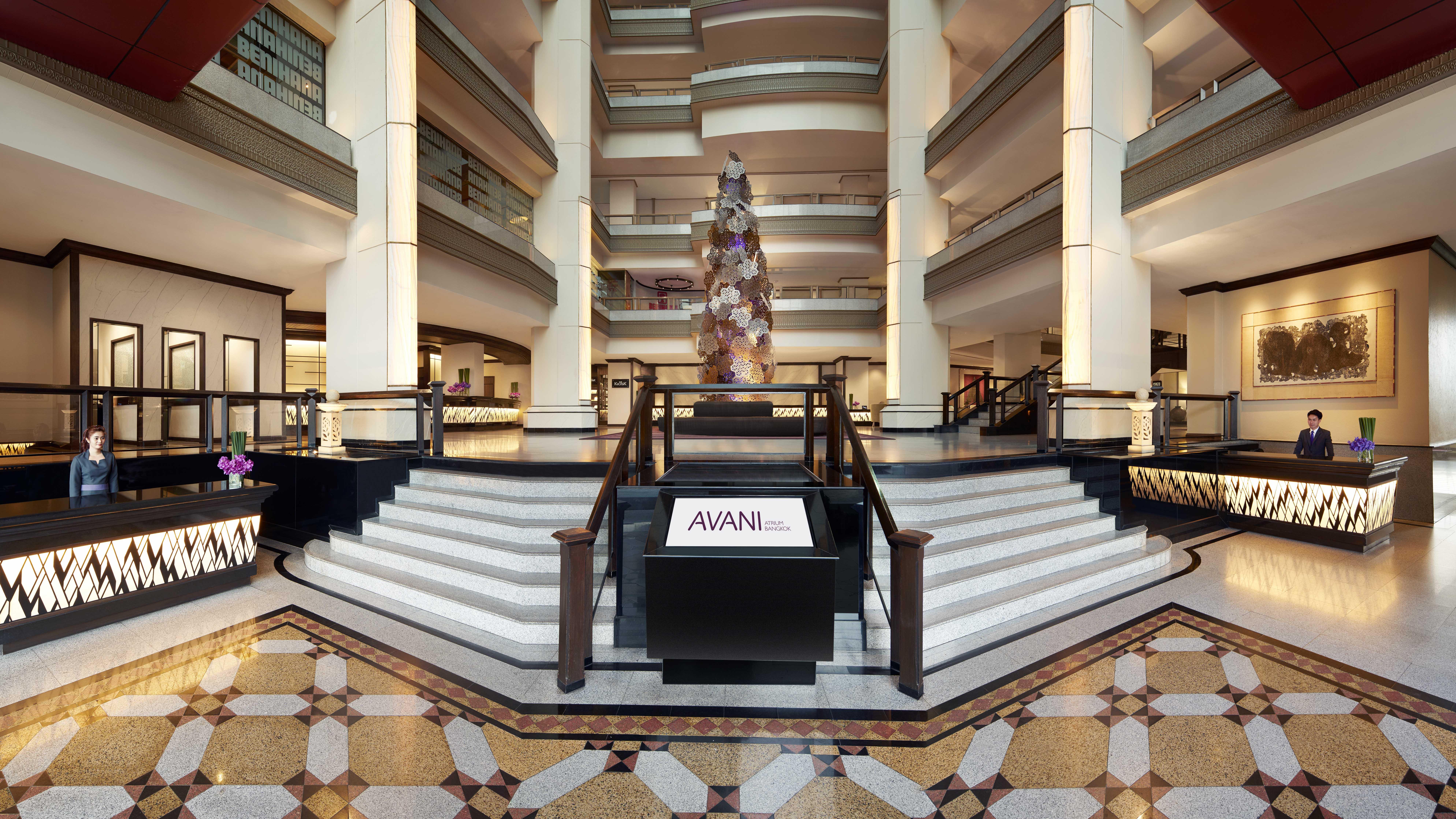 Grand Mercure Bangkok Atrium Dış mekan fotoğraf Lobby